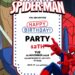 Free Editable Spiderman Birthday Invitation