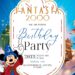 Free Editable Fantasia 2000 Birthday Invitation