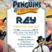 Free Editable Penguin Madagascar Birthday Invitation