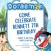 Doraemon Birthday Invitation