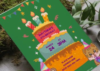 (Free Editable PDF) Birthday Invitation Templates For Fun-Filled Celebration