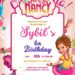 Free Editable Fancy Nancy Birthday Invitation