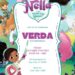 Free Editable Nella the Princess Knight Birthday Invitation