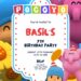 Free Editable Pocoyo Birthday Invitation