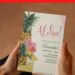 (Free Editable PDF) Aloha Summer Tropical Pineapple Birthday Invitation Templates E