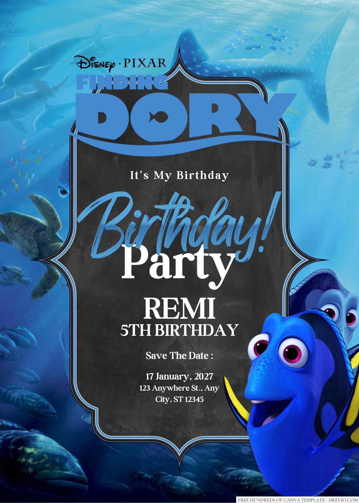 free-editable-finding-dory-birthday-invitation-download-hundreds-free