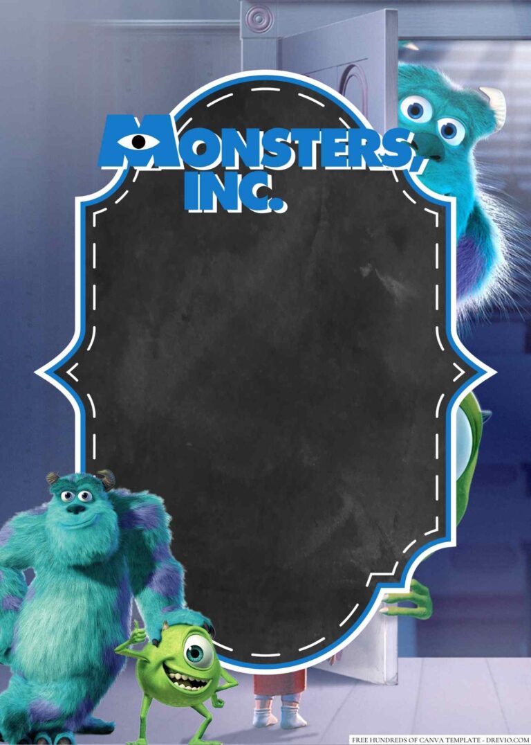 14-monsters-inc-canva-birthday-invitation-templates-download