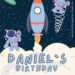 8+ Space Party Birthday Invitation Templates Title
