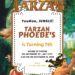 Free Editable Tarzan Birthday Invitation