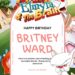 Free Editable Pinky & the Brain (Animaniacs) Birthday Invitation