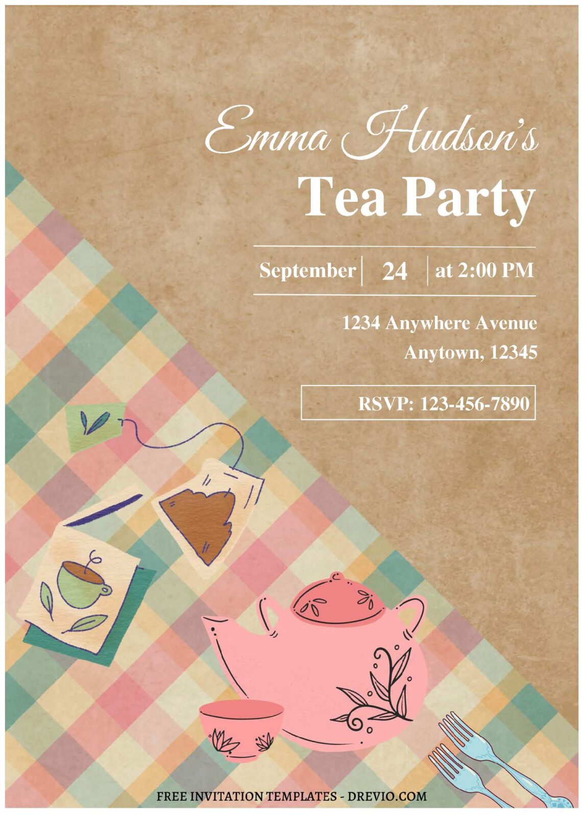 Free Editable Pdf Delightful Tea Party Invitation Templates Download Hundreds Free Printable 3601