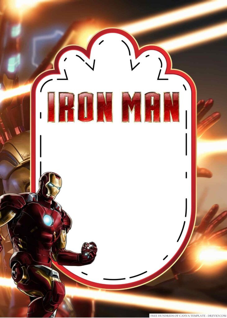 Iron Man ''More than a Suit'' Water Bottle - Customizable