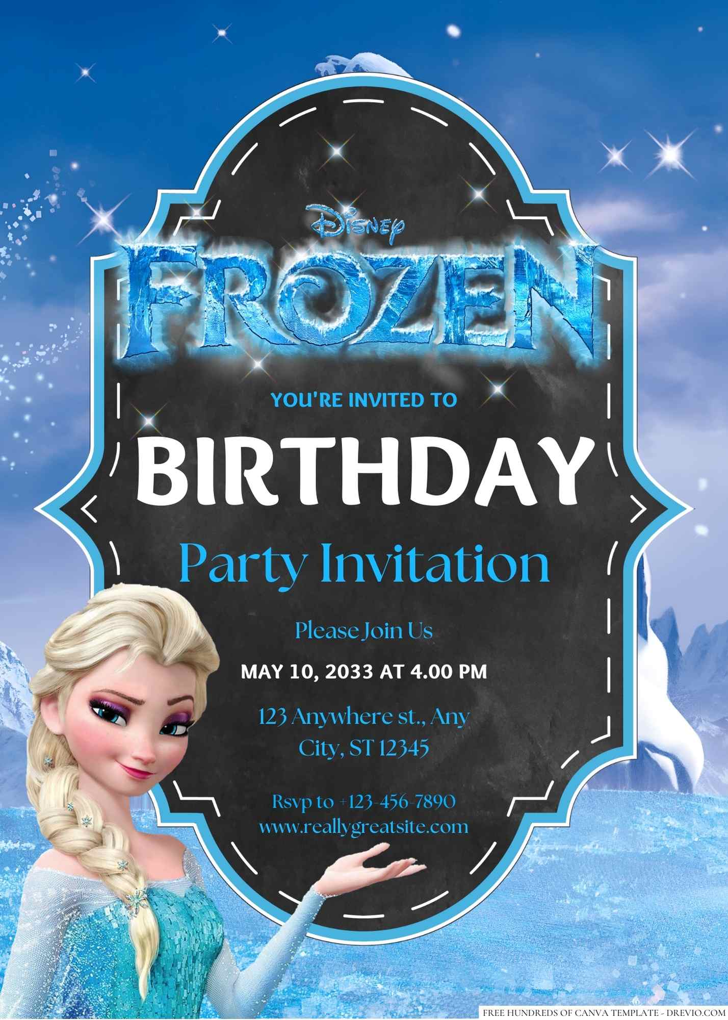 101 Guide To Host A Frozen Birthday Party Ideas - Drevio : Free And ...