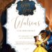 Beauty and the Beast Birthday Invitation