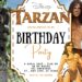 Tarzan Birthday Invitation