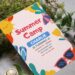 (Free Editable PDF) Colorful Summer Camp Birthday Invitation Templates