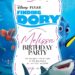 Finding Dory Birthday Invitation
