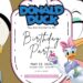 Daisy Duck Birthday Invitation