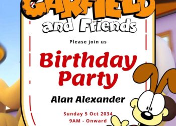 Odie Birthday Invitation