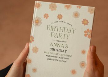 (Free Editable PDF) Daisy And Sunflower Birthday Invitation Templates