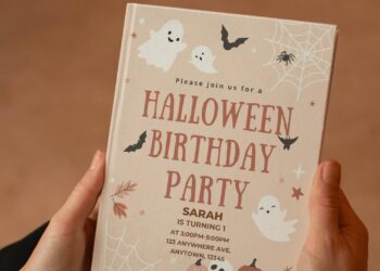 (Free Editable PDF) Spooktacular Halloween Birthday Invitation Templates