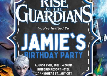 Rise of the Guardians Birthday Invitation