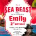 The Sea Beast Birthday Invitation