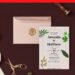 (Free Editable PDF) Romantic Autumn Foliage Wedding Invitation Templates