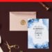 (Free Editable PDF) Delicate Blue Garden Floral Wedding Invitation Templates