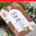(Free Editable PDF) Boho Orchid Floral Wedding Invitation Templates