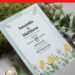 (Free Editable PDF) Modern Tulip Spring Wedding Invitation Templates