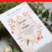 (Free Editable PDF) Botanical Wedding Invitation Templates G