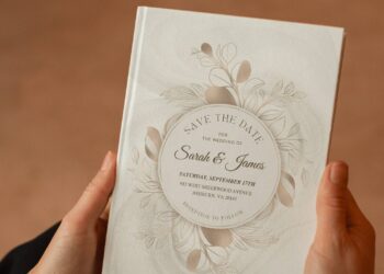(Free Editable PDF) Rustic Glitter Gold & Floral Wedding Invitation Templates E