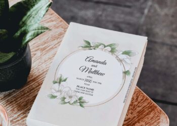 (Free Editable PDF) Rustic Botanical Wedding Invitation Templates