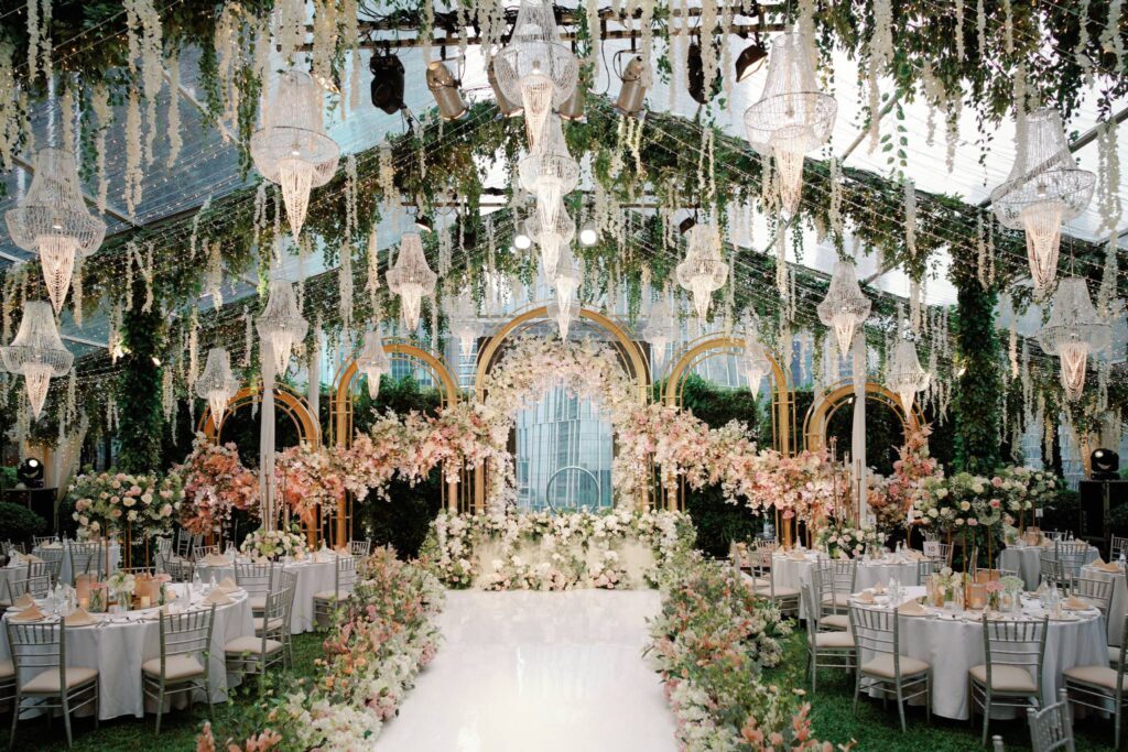 Luxurious Romantic Garden Wedding