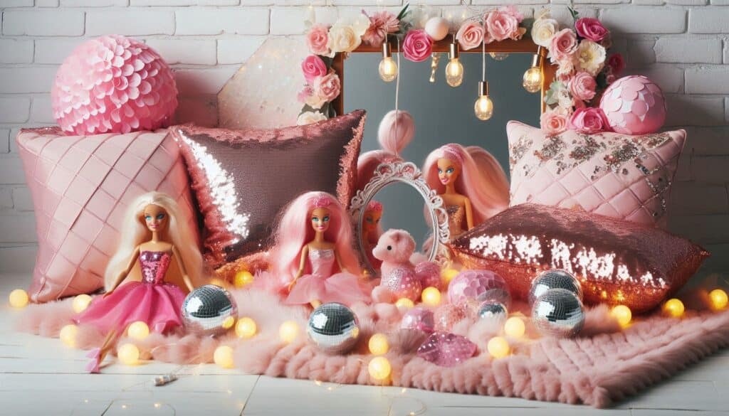 Barbie party decor