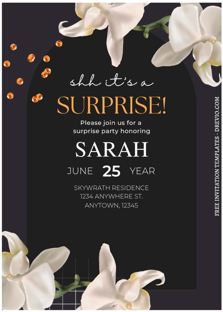 Invitation Template of (Free Editable PDF) Artistic Modern Wedding Invitation Templates 1