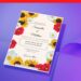 (Free Editable PDF) Black Eyed Susan And Sunflower Wedding Invitation Templates