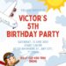 FREE Editable Carton Box Kids Birthday Invitation