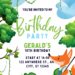 FREE Editable Safari Birthday Invitation