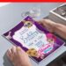 (Free Editable PDF) Twinkling Magic Shimmer And Shine Birthday Invitation Templates H