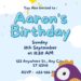 FREE Editable Little Bird Birthday Invitation