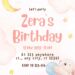 FREE Editable Sweet Dreams Birthday Invitation