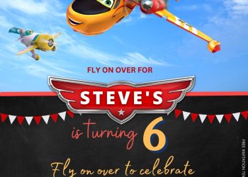 FREE Disney Planes Birthday Invitation Templates