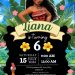 FREE Moana Birthday Invitation Templates