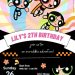 FREE PowerPuff Girls Birthday Invitation Templates