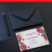 (Free Editable PDF) Roses In Bloom Wedding Invitation Templates C