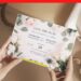 (Free Editable PDF) Bold & Carefree Floral Wedding Invitation Templates E