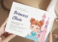 (Free Editable PDF) Simply Cute Princess Themed Birthday Invitation Templates I