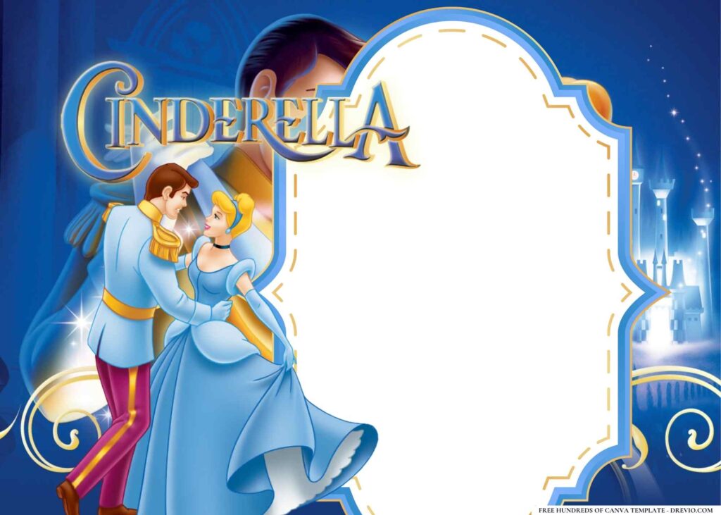 Invitation Template of 14+ Cinderella Birthday Invitation Templates 1